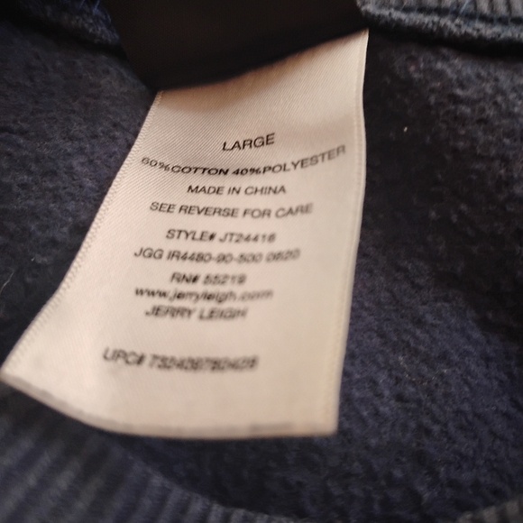 moon phases sweatshirt Lunar Phases Graphic Sweater - Blue long sleeves large - Picture 5 of 8